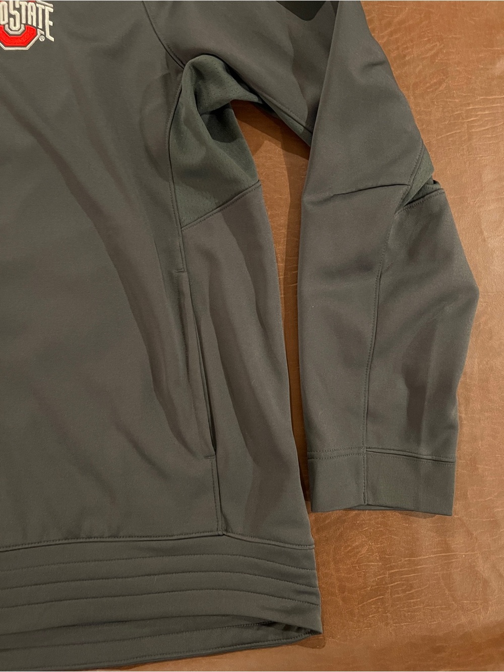 Nike Therma-Fit Elite Ohio State Buckeyes Men’s Full Zip Hoodie - Size XL - Picture 6 of 16